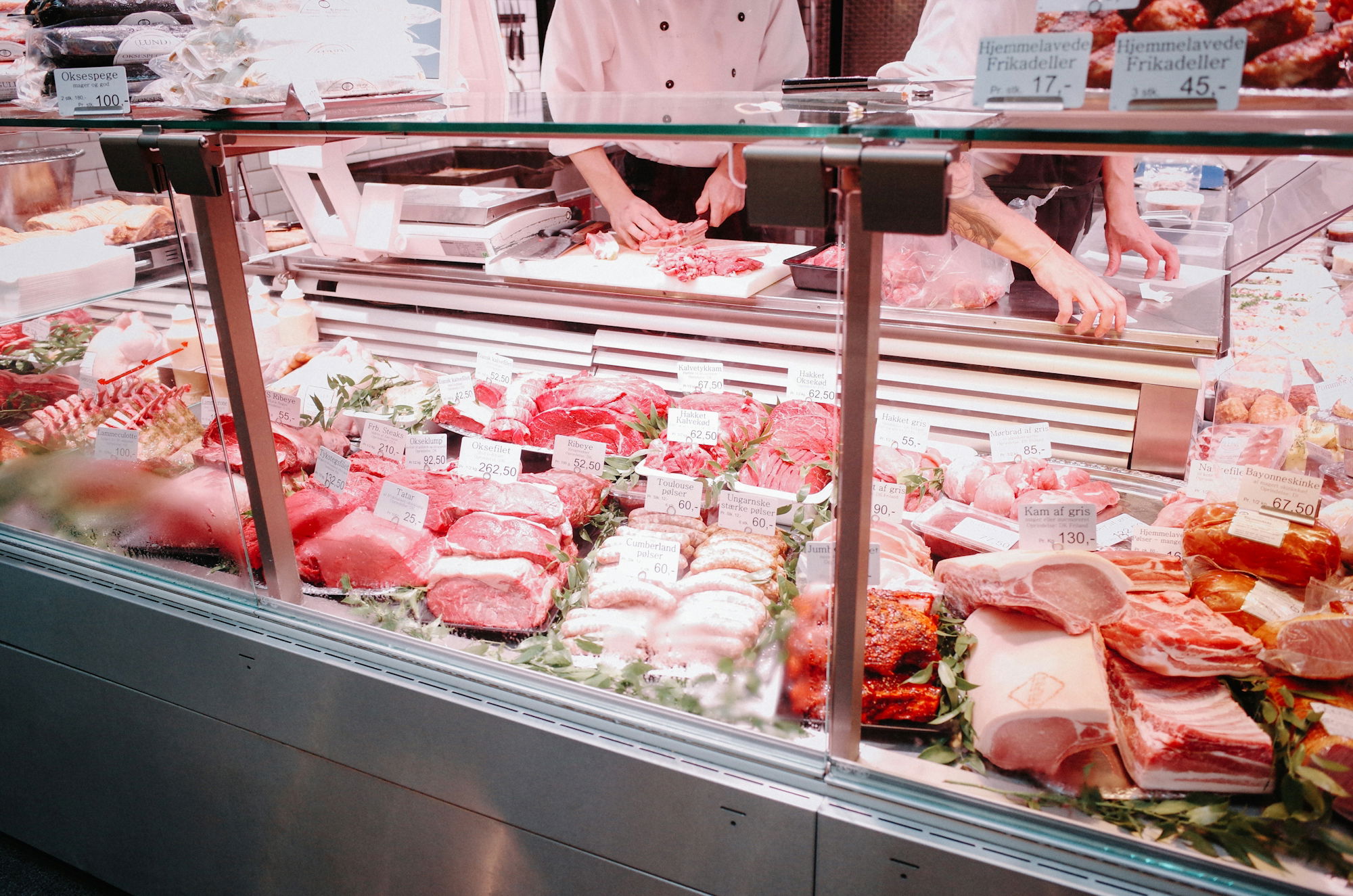 raw-meat-on-stainless-steel-tray.jpg raw meat on stainless steel tray